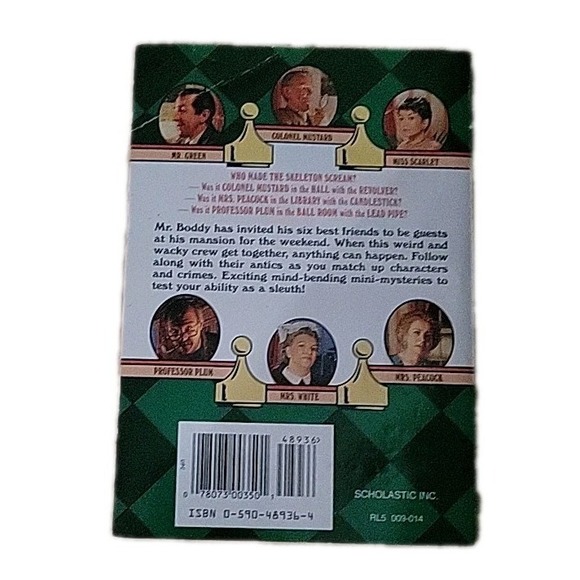 The Screaming Skeleton Clue #10 by Dona Smith; A. E. Parker 1995 Vtg 1st Ed PB - Picture 2 of 8